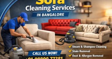 Sofa Cleaning Services in Bangalore