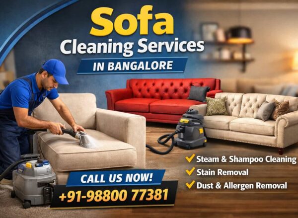 Sofa Cleaning Services in Bangalore
