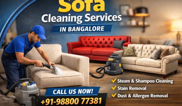 Sofa Cleaning Services in Bangalore